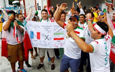 دیدار ایران - فرانسه؛ ساعت 13 در ورزشگاه ناسیونال +عکس