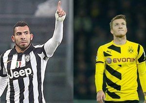 گلزنان بازی|یوونتوس 2 - 1 بوروسيا دورتموند / لیگ قهرمانان