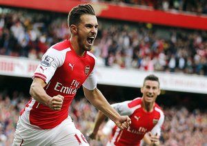 آرون رمزی|آرسنال 2-1 کریستال پالاس / لیگ جزیره