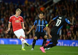 باشتین شواینشتایگر|منچستر یونایتد 3 - 1 کلوب بُروژ / انتخابی لیگ قهرمانان