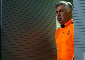 نشست مطبوعاتی سرمربی رئال پیش از فینال لیگ قهرمانان اروپا