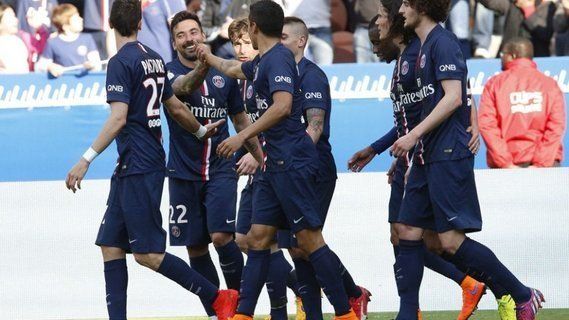 پاریس سنت ژرمن 6 - 1 لیل/هفته سی و چهارم لوشامپیونه/گل های مسابقه