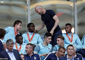 زین الدین زیدان|فرانسه 3 - 4 بلژیک / دیدار دوستانه