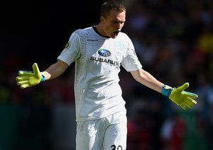 عکس العمل دروازه بان کیکرس|استوتگارت کیکرز 1-4 دورتموند / جام حذفی آلمان