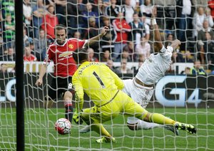 خوان ماتا|سوانسی 2 - 1 منچستر یونایتد / لیگ جزیره