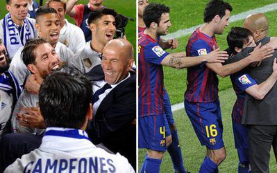 رئال مادرید زیدان بهتر است یا بارسلونای گواردیولا؟