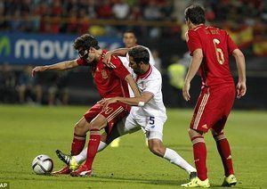 سسک فابرگاس|اسپانیا 2 - 1 کاستاریکا / دیدار دوستانه