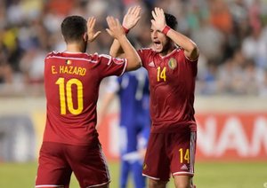 ادن هازرد|قبرس 0 - 1 بلژیک / مقدماتی یورو 2016