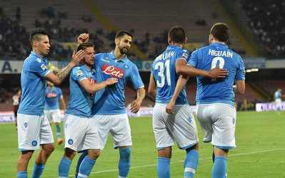 سری‌آ | ناپولی 3 - میلان 0 / شکست سنگین روسونری در سن‌پائولو