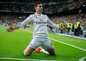 جیمز رودریگز|رئال مادرید 3 - 1 مالاگا / لالیگا