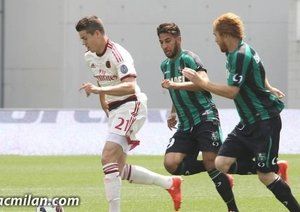 مارکو فن خینکِل|ساسوئولو 3 - 2 میلان / سری آ