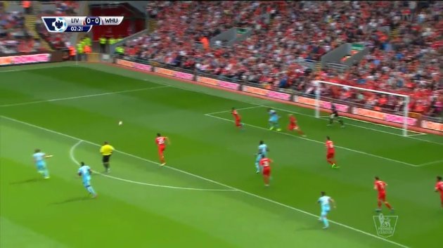 لیورپول 0 - وستهام یونایتد 3 / هفته چهارم لیگ برتر انگلستان /خلاصه مسابقه