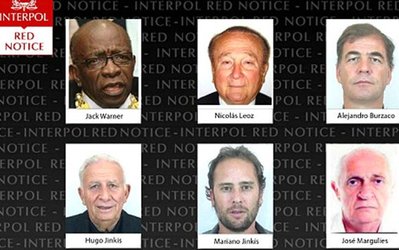 اینترپل خواستار جلب دو تن از مقام های ارشد فیفا شد