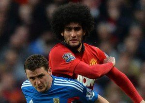 مروان فلااینی -  بروس|تقابل الکس بورس و مروان فلاینی برای گرفتن توپ