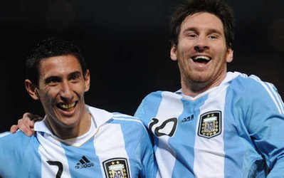 تمجید دی ماریا از کاپیتانی مسی در تیم ملی آرژانتین