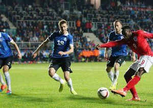 دنی ولبک|استونی 0-1 انگلیس / مقدماتی یورو 2016