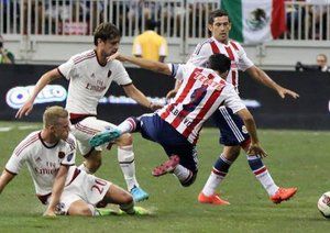 ایگناسیو آباته|آث میلان 3-0 گوادالاراخا مکزیک / دیدار دوستانه