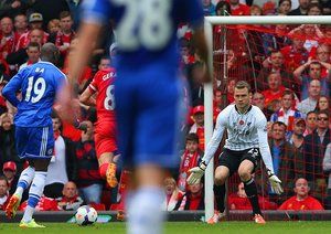 امبا با|صحنه به ثمر رسیدن گل اول چلسی