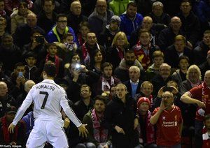 کریستیانو رونالدو|لیورپول 0 - 3 رئال مادرید / لیگ قهرمانان