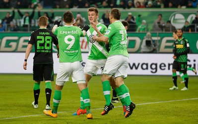 بوندسلیگا | ولفسبورگ 1 - مونشن‌گلادباخ 0 / گرگ‌ها با پیروزی بر گلادباخ فاصله‌شان تا صدر را حفظ کردند