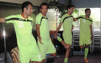 چه خبر از اردوی ایران در استرالیا؟ ملی‌پوشان در هتل تمرین کردند