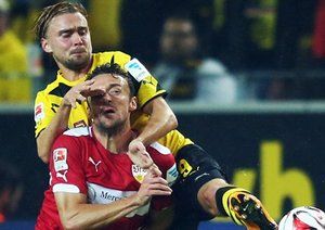 مارسل اشملتسر - كريستين جنتنر|دورتموند 2-2 اشتوتگارت / بوندسلیگا