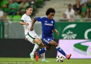 ویلیان|فرنک‌واروس ۱ - ۲ چلسی/ دوستانه باشگاهی