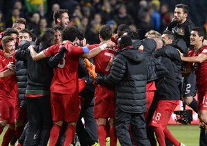 سوئد ۲-۳ پرتغال/پلی آف جام جهانی ۲۰۱۴|هتریک رونالدو و صعود پرتغال به جام جهانی