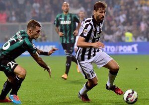 فرناندو یورنته|ساسولو 1 - 1 یونتوس / سری آ