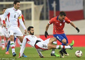 پژمان منتظری|ایران 2 - 0 شیلی / بازی دوستانه