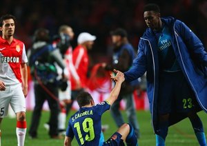 سانتی کازورلا|موناکو 0 - 2 آرسنال / لیگ قهرمانان