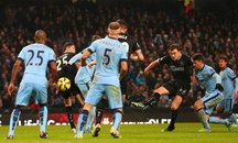 منچستر سیتی 2 - 2 بِرنلی/هفته نوزدهم لیگ برتر