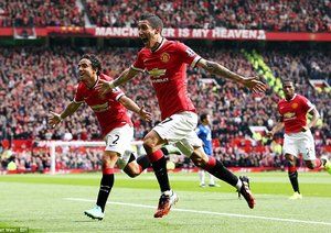 آنخل  دی ماری|منچستریونایتد 2-1 اورتون / لیگ برتر