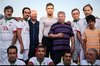 گزارش تصویری | حضور علی پروین در اردوی ستارگان ایران و شوخیهای خداداد