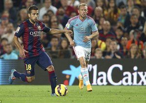 جوردی آلبا|بارسلونا 0 - 1 سلتاویگو / لالیگا