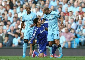 دیگو کاستا - زابالتا|منچستر سیتی 1-1 چلسی / لیگ برتر