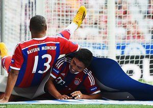 جیوانی البر - پائولو سرجیو|ستاره های بایرن مونیخ 3-3 ستاره های منچستر یونایتد / دیدار دوستانه