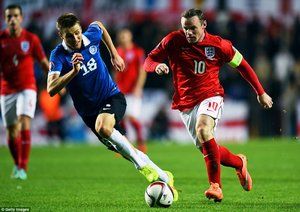 وین رونی|استونی 0-1 انگلیس / مقدماتی یورو 2016