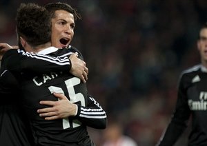 کریستیانو رونالدو|آلمریا 1 - 4 رئال مادرید / لالیگا