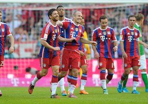 ژابی آلونسو - آرین روبن|بایرن مونیخ 6 - 0 وردربرمن / بوندسلیگا