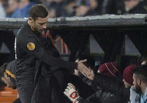 فرانچسکو توتی|فاينورد روتردام 1 - 2 رم / لیگ اروپا