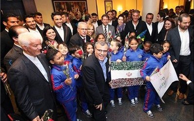 سایت فیفا: ایران، دومین تیمی که به برزیل رسید+ تصاویر