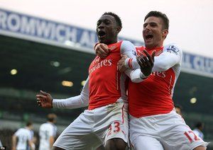 دنی ولبک|وست برومویچ 0 - 1 آرسنال / لیگ جزیره