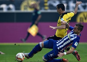 هنريخ مخیتاریان|بوروسيا دورتموند 3 - 1 هرتابرلین / بوندسلیگا