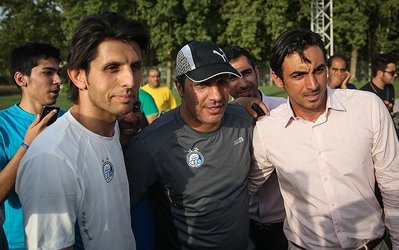 طالب‌لو: خیلی‌ها گفتند آشتی من و رحمتی الکی بوده / وظیفه ما کمک به بازیکنان جدید است