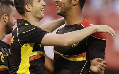 کِوین میرالاس و موسی دِمبِله آماده حضور در دیدار تیم ملی بلژیک و کره جنوبی هستند / موسی دِمبِله: بلژیک قادر به شکست هر تیمی است