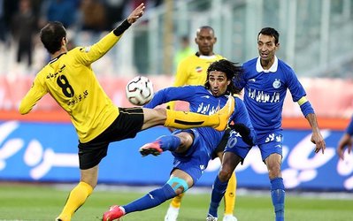 لیگ برتر | استقلال تهران ۱ - سپاهان ۱ در نیمه نخست