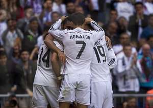 شادی بازیکنان رئال