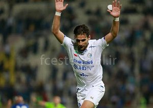 شادی بازیکن استقلال|استقلال اهواز 1 - 2 استقلال تهران / لیگ برتر ایران (خلیج فارس)