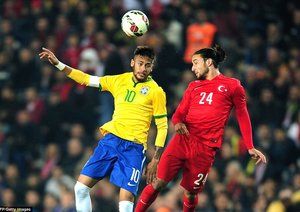 نیمار|ترکیه 0 - 4 برزیل / دیدار دوستانه